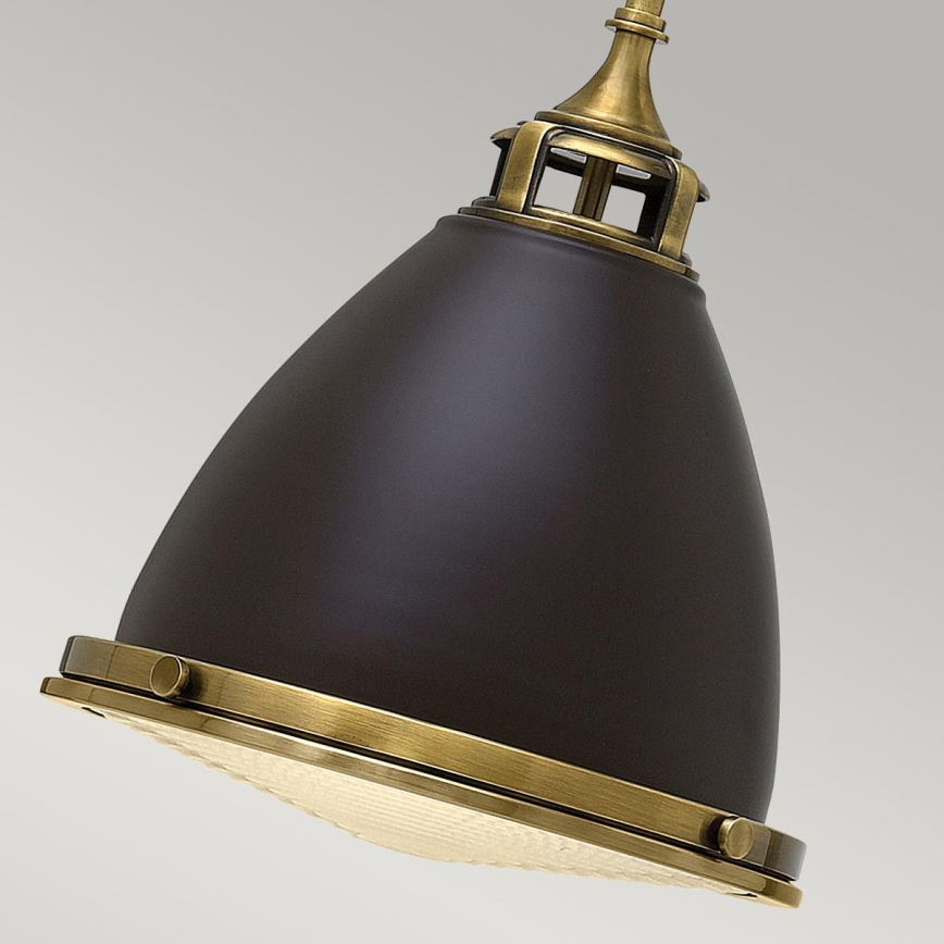 Hinkley - Suspension-barre AMELIA 1xE27/60W/230V bronze