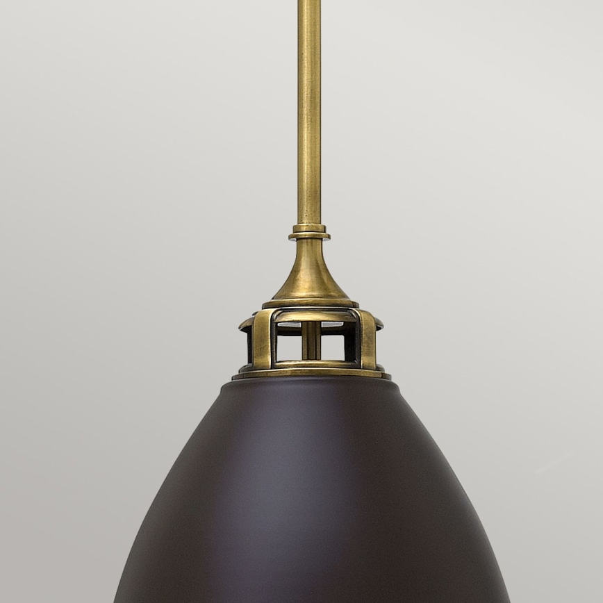 Hinkley - Suspension-barre AMELIA 1xE27/60W/230V bronze