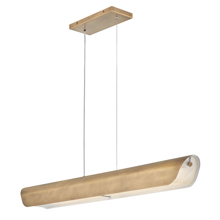 Hinkley - Suspension ARCO sur câble LED/43W/230V 3000K dorée