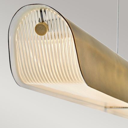 Hinkley - Suspension ARCO sur câble LED/43W/230V 3000K dorée
