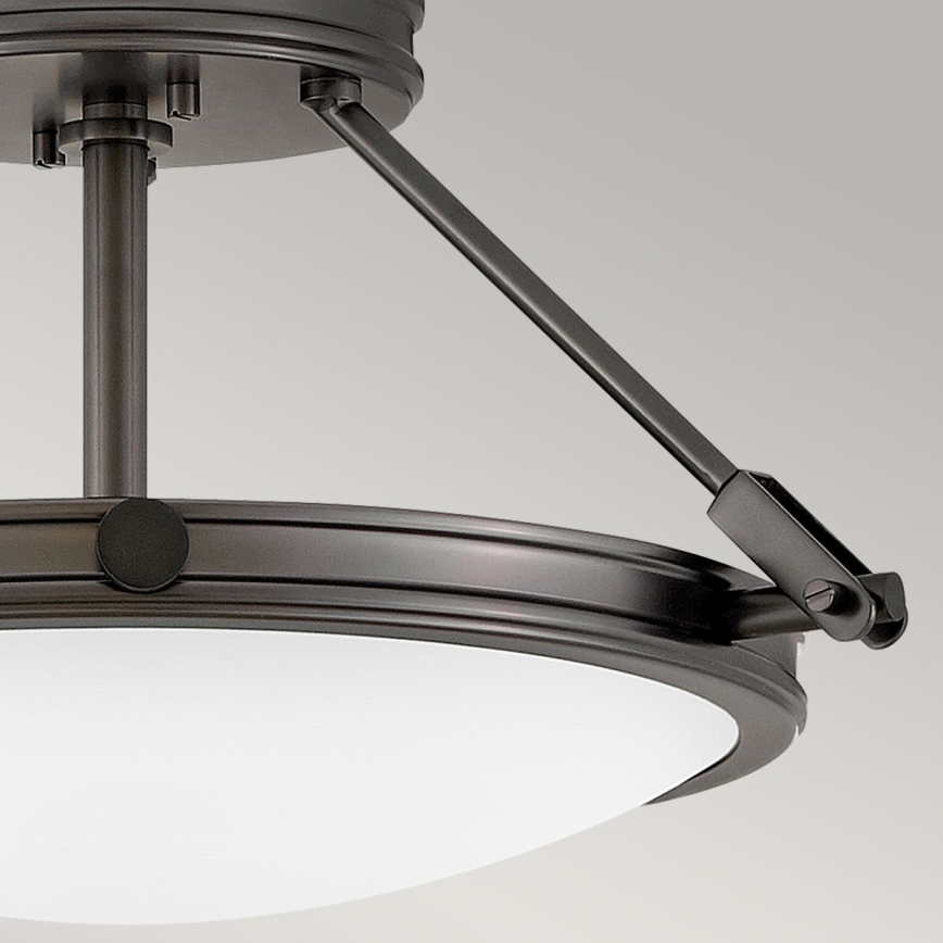 Hinkley - Plafonnier COLLIER 3xE14/40W/230V Ø 41,7 cm noir