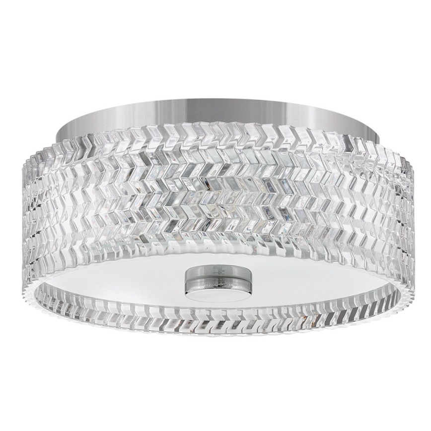 Hinkley Plafonnier ELLE 2xE27/60W/230V d. 30,5 cm chrome brillant
