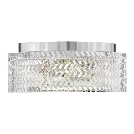 Hinkley Plafonnier ELLE 2xE27/60W/230V d. 30,5 cm chrome brillant