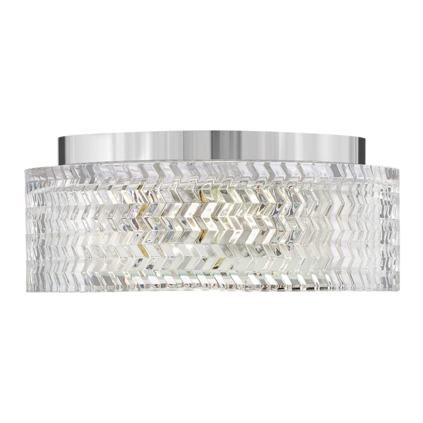 Hinkley Plafonnier ELLE 2xE27/60W/230V d. 30,5 cm chrome brillant