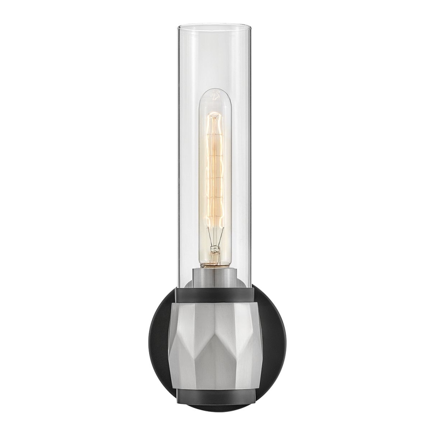 Hinkley - Applique murale pour salle de bains ELLISON, 1 x E27 (max. 40 W), 230 V, IP44, noir