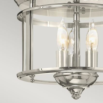 Hinkley - Plafonnier GENTRY 3xE14/40W/230V chrome brillant