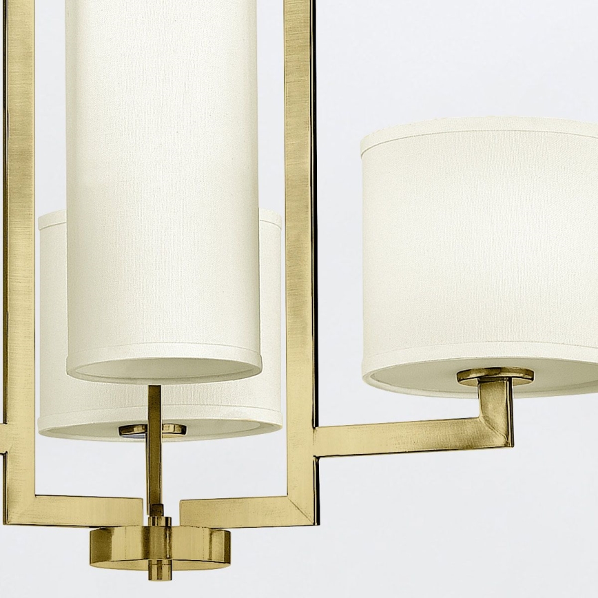 Hinkley - Lustre suspendu par chaîne HAMPTON 4xE27/60W/230V doré