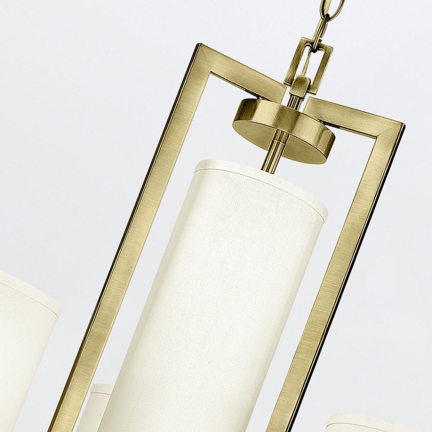 Hinkley - Lustre suspendu par chaîne HAMPTON 4xE27/60W/230V doré