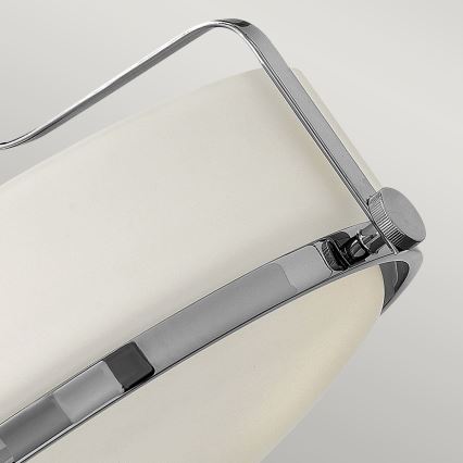 Hinkley - Plafonnier HARPER à montage en surface 3xE27/60W/230V Ø 36,6 cm chrome brillant