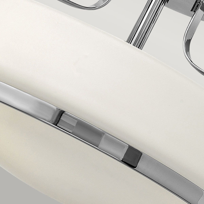 Hinkley - Plafonnier affleurant HARPER 3xE27/60W/230V chrome brillant