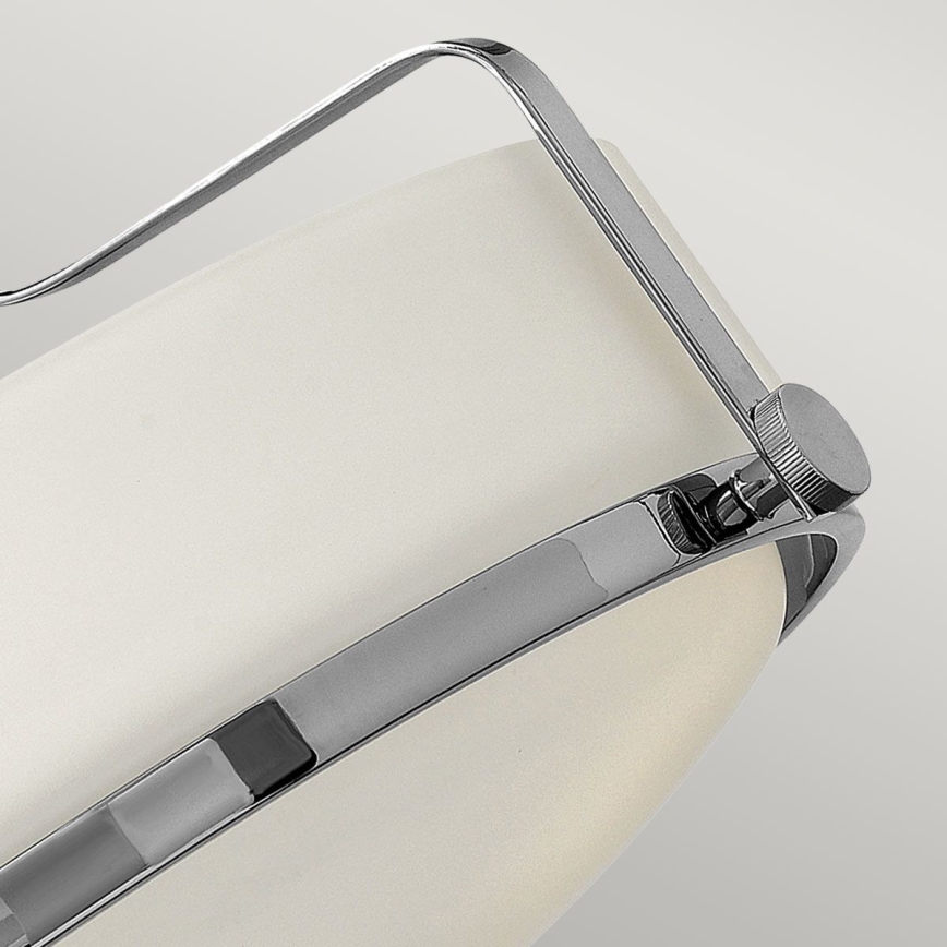 Hinkley - Plafonnier affleurant HARPER 3xE27/60W/230V chrome brillant