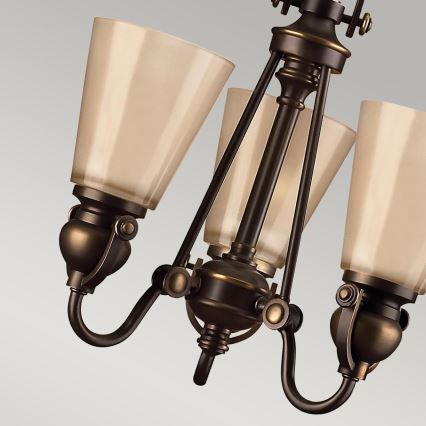 Hinkley - Suspension chaîne MAYFLOWER 3xE27/60W/230V