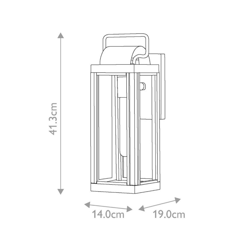 Hinkley - Applique murale d'extérieur HARBOR 1xE27/60W/230V IP44, bronze