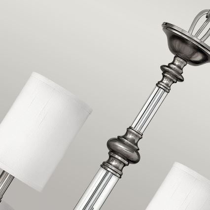 Hinkley - Lustre sur chaîne SUSSEX 9xE14/40W/230V chrome mat