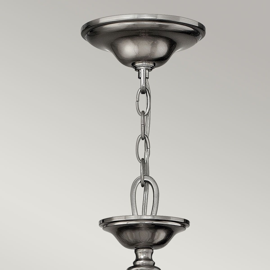 Hinkley - Lustre sur chaîne SUSSEX 9xE14/40W/230V chrome mat