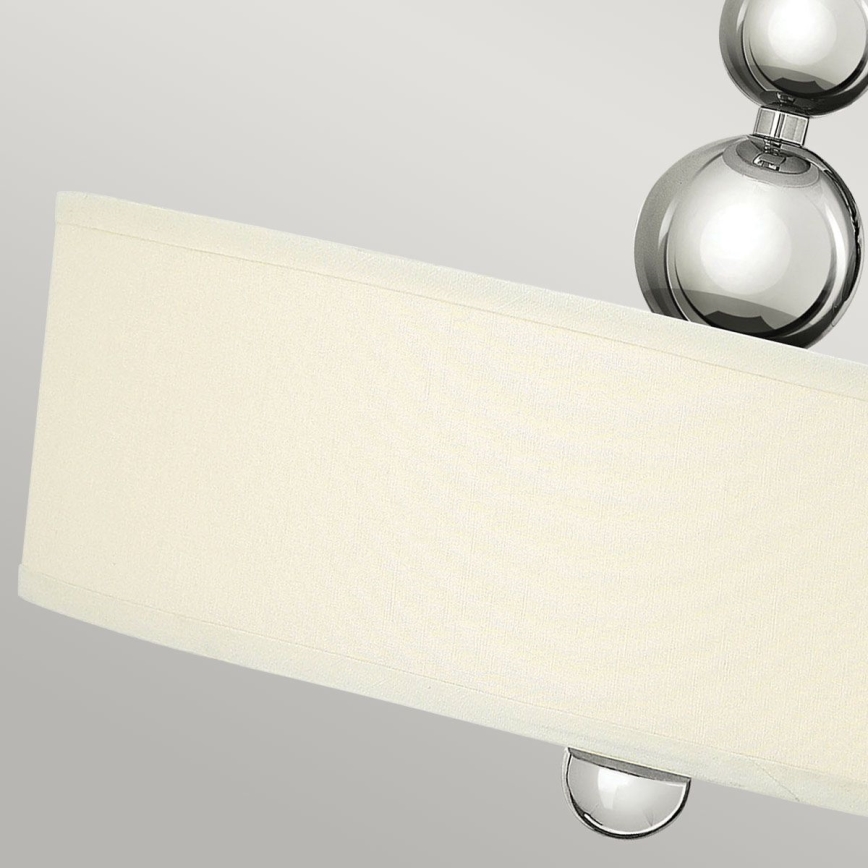Hinkley - Lustre sur chaîne ZELDA 3xE27/60W/230V chromé brillant