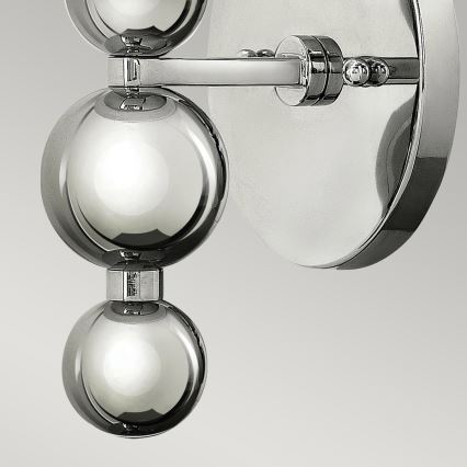 Hinkley - Applique murale ZELDA 1xE27/60W/230V chrome brillant