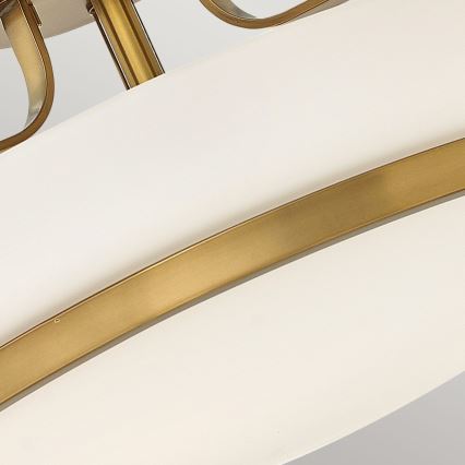 Hinkley - Lustre monté en surface HARPER 3xE27/60W/230V laiton