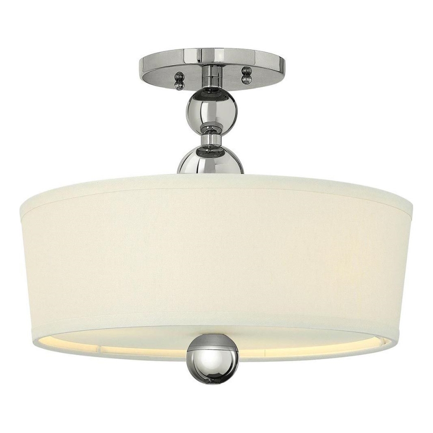 Hinkley - Lustre plafonnier ZELDA 3xE27/60W/230V chromé brillant