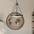 Hinkley - Lustre sur chaîne COLLIER 4xE14/40W/230V Ø 54,3 cm noir