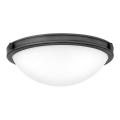 Hinkley - Plafonnier COLLIER 2xE27/40W/230V Ø 34,6 cm noir