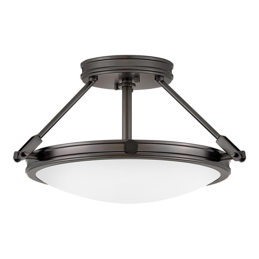 Hinkley - Plafonnier COLLIER 3xE14/40W/230V Ø 41,7 cm noir