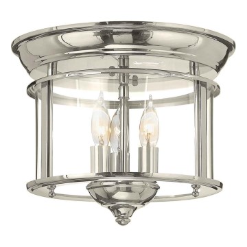Hinkley - Plafonnier GENTRY 3xE14/40W/230V chrome brillant
