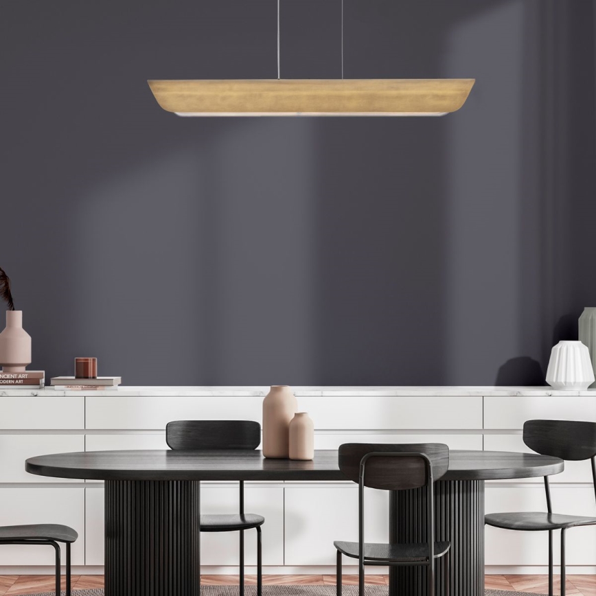 Hinkley - Suspension ARCO sur câble LED/43W/230V 3000K dorée