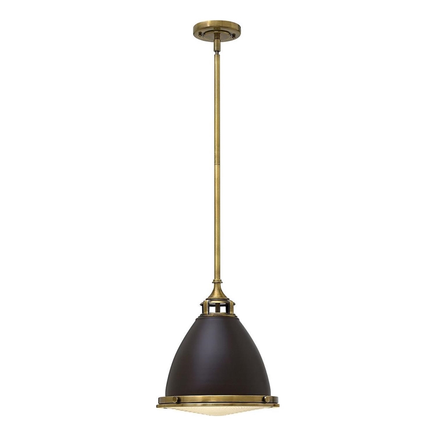 Hinkley - Suspension-barre AMELIA 1xE27/60W/230V bronze