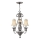 Hinkley - Suspension chaîne PLANTATION 4xE14/40W/230V argent