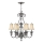 Hinkley - Suspension chaîne PLANTATION 7xE14/40W/230V argent