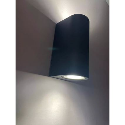 HÖFFTECH - Applique murale d'extérieur 2xGU10/35W/230V IP65