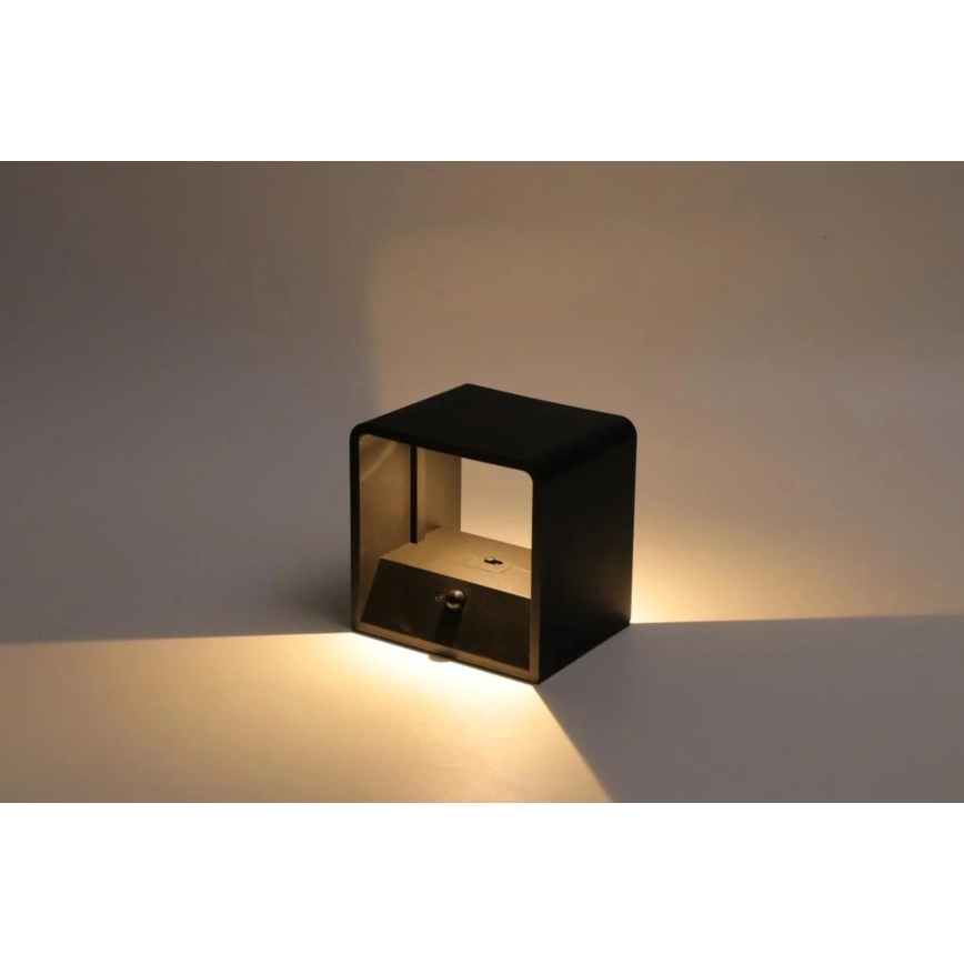 HÖFFTECH - LED Applique murale rechargeable avec détecteur de mouvement LED/0,8W/3,7V 1200 mAh