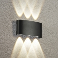 HÖFFTECH - Applique murale LED extérieure UP&DOWN 6xLED/1W/230V IP65