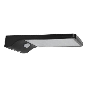 HÖFFTECH - Applique murale solaire LED avec capteur de mouvement et capteur crépusculaire LED/3,7V 2200 mAh IP44