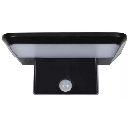 HÖFFTECH - Applique murale solaire LED avec capteur de mouvement et capteur crépusculaire LED/5,5V 200 mAh IP44