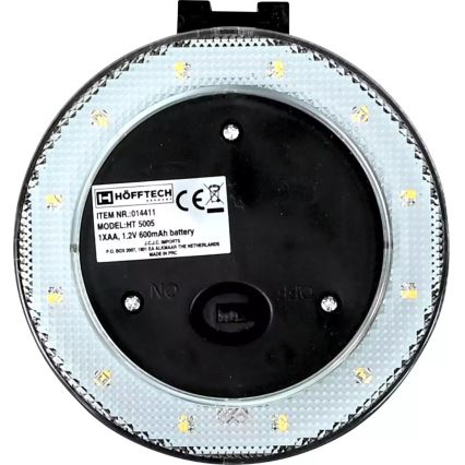 HÖFFTECH - Lampe murale solaire LED, 1,2 V, 600 mAh, IP44