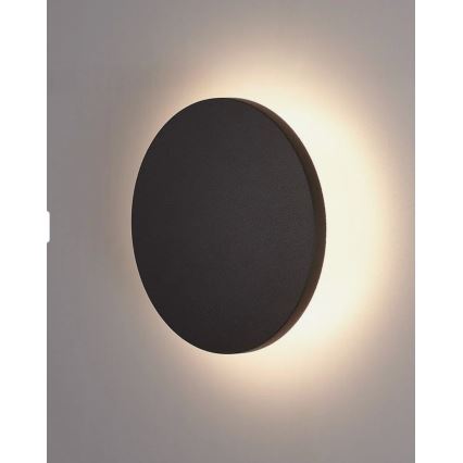 HÖFFTECH - LED Applique murale d'extérieur LED/10W/230V ronde IP65