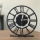 Horloge de table 20 cm 1xAA noir