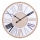 Horloge murale 1 pile AA blanche/beige