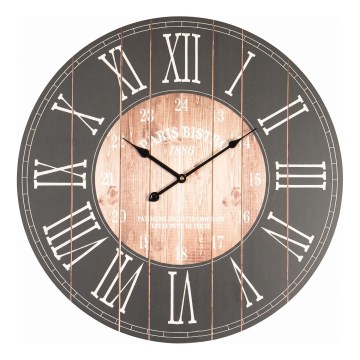 Horloge murale 1x AA Ø 58,2 cm noir/blanc