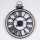 Horloge murale 1xAA d. 40 cm noir/crème