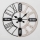 Horloge murale 1xAA d. 60 cm noir/blanc patiné
