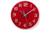Horloge murale 1xAA rouge