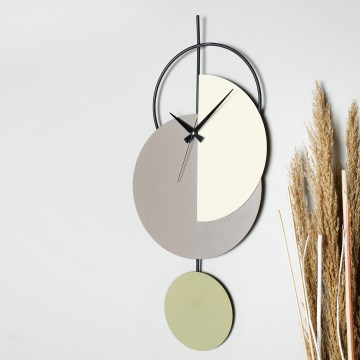 Horloge murale 68x30,5 cm 1xAA
