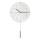Horloge murale avec pendule d. 30 cm 1xAA blanc/doré