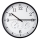 Horloge murale avec thermomètre et hygromètre d. 30 cm 1xAA noir/blanc