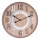 Horloge murale beige, fonctionnant avec 1 pile AA