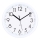 Horloge murale d. 22 cm 1xAA blanc