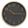 Horloge murale d. 30 cm 1xAA doré/gris